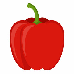 Bell Pepper Isolated Vector Art Spice Up Your Designs