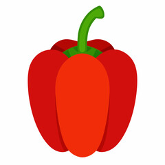 Bell Pepper Isolated Vector Art Spice Up Your Designs