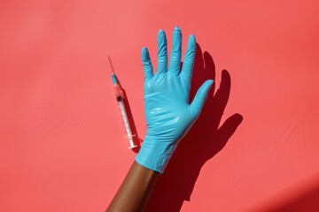 The Critical Role of Medical Procedures in Public Health: Insights into Vaccine Administration Through Needles and Syringes - obrazy, fototapety, plakaty