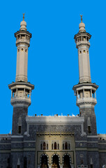 Obraz premium mosque country. kaaba minaret