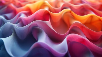 Obraz premium Fabric Waves