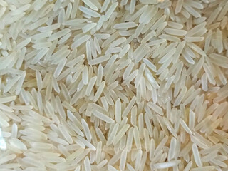 Basmati Rice closeup 
