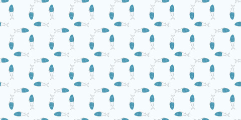 marine animals. whale. jellyfish. ramp. coral. animals. sea. fish. Doodle. vector. seamless pattern. the pattern. a child's pattern. textile. a sketch. on a colored background.