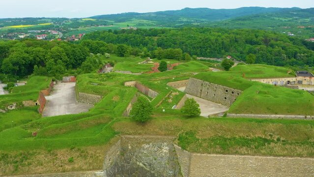 Fortress Klodzko Twierdza Aerial View Poland