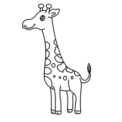 giraffe illustration