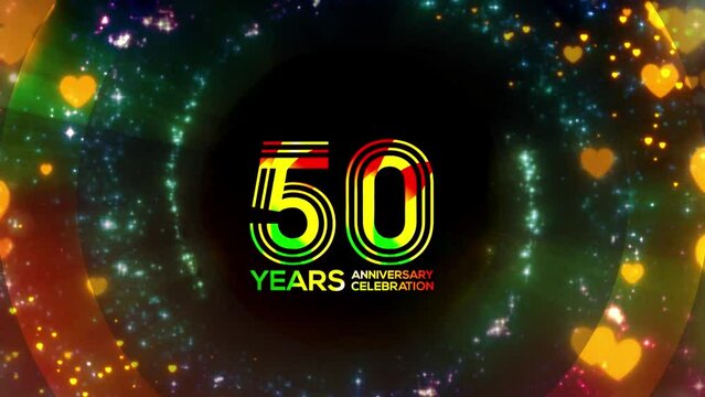 Festivals 50 Year Anniversary, Party Events, Wish Logo Videos