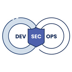 Promote secure development practices with the DevSecOps icon, integrating security into DevOps processes to enhance software security and reduce vulnerabilities.