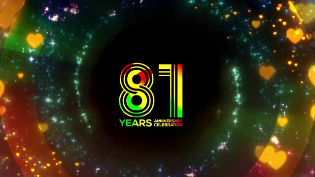 Festivals 81 Year Anniversary, Party Events, Wish Logo Videos