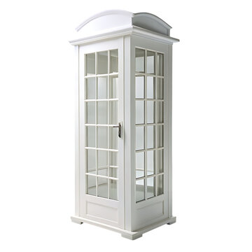 telephone box isolated on transparent background