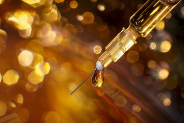 Precision in Healthcare: Syringe and Needle Illustrations for Intradermal, Subcutaneous, and Pharmacological Applications - obrazy, fototapety, plakaty