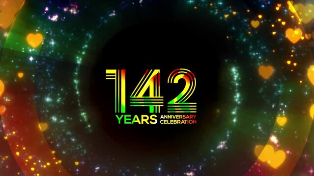 Festivals 142 Year Anniversary, Party Events, Wish Logo Videos