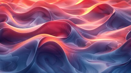 Obraz premium Vivid Undulations