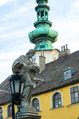 Obraz premium Michael's Gate in the old town of Bratislava, Slovakia