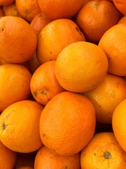 oranges in a market