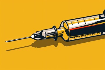 Optimizing Health Outcomes Through Syringes: Strategies for Efficient Drug Administration and Immunity Boosts in Medical and Clinical Settings - obrazy, fototapety, plakaty