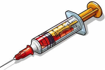 Syringes in the Frontline of Healthcare Management: Their Role in Pandemic Control, Medical Supplies Delivery, and Epidemic Prevention - obrazy, fototapety, plakaty