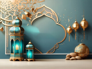 Elegant Eid al Adha, Eid Mubarak Islamic greeting card, design,  Islamic festival of sacrifice, eid-al-adha Mubarak, Happy Eid Ul Adha, lantern Islamic, Eid Mubarak. Holiday festival, banner design