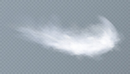 Steam effect special effect. Vector texture of steam, fog, cloud, smoke.	
