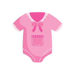 gender reveal pink bodysuit