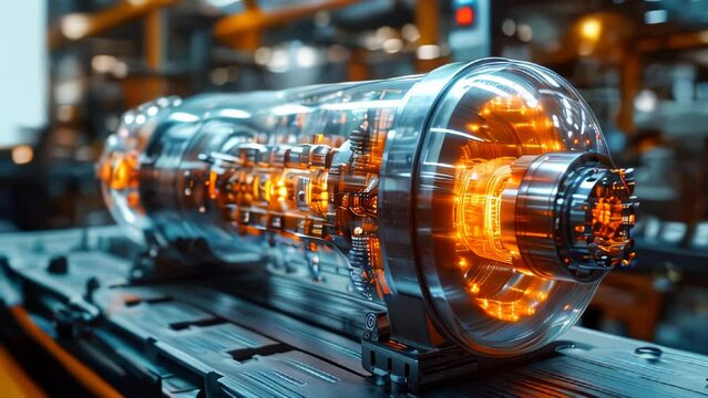 Industrial equipment, liquid pump. Industrial pipelines and valves in a production plant