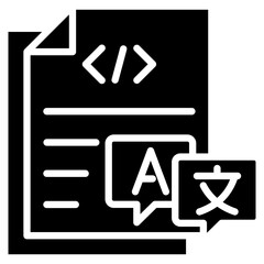 Scripting Icon Element For Design