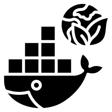 Docker Icon Element For Design