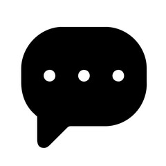 speech bubble icon