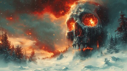 The Winter's Infernal Guardian