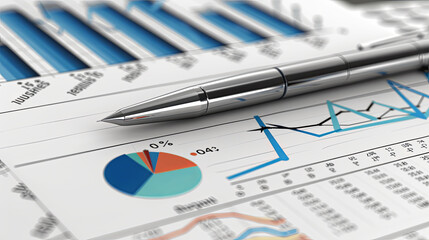 Business marketing, financial growth and investment analysis
