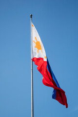Philippines flag waving in the wind - 778566127