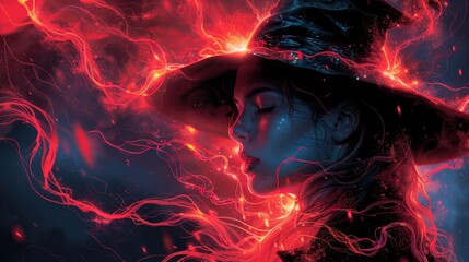Fototapeta premium Ethereal Flames