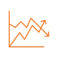 Volatility Line Two Color Icon