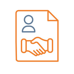 Promotion Line Two Color Icon