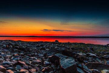 Sunrise on Gouldsboro Bay, Maine