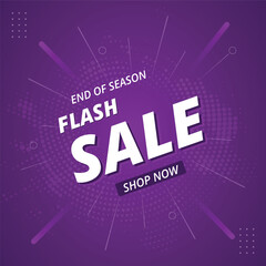 End of session, Flash Sale, Shop now,