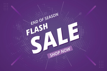 End of session, Flash Sale, Shop now,