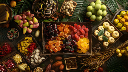 Chocolate Organic with fruits o Amazonic ambient mood