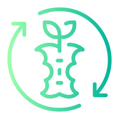 compost gradient icon