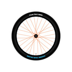 Bicycle Wheel & Tire.