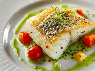 Culinary artistry meets gourmet flounder