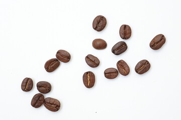 Naklejka premium coffee beans