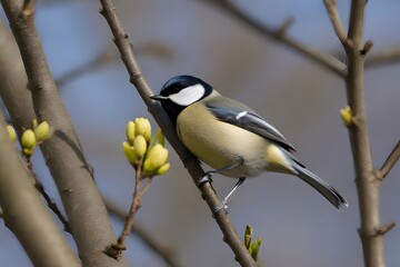 Naklejka premium black capped kingfisher