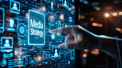Leveraging Video Marketing and Digital Advertising for Enhanced Market Analysis: Strategic Insights into ROI and Tracking Metrics. - obrazy, fototapety, plakaty