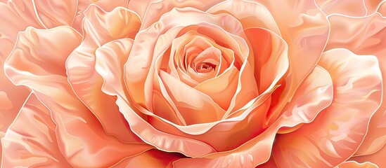 A close up of a beautiful pink rose, a flowering plant belonging to the Rose family. The delicate petals stand out against the white background - obrazy, fototapety, plakaty