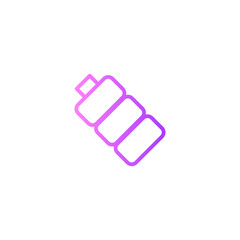 bottle gradient icon