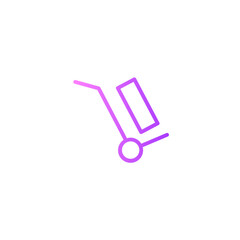 trolley gradient icon