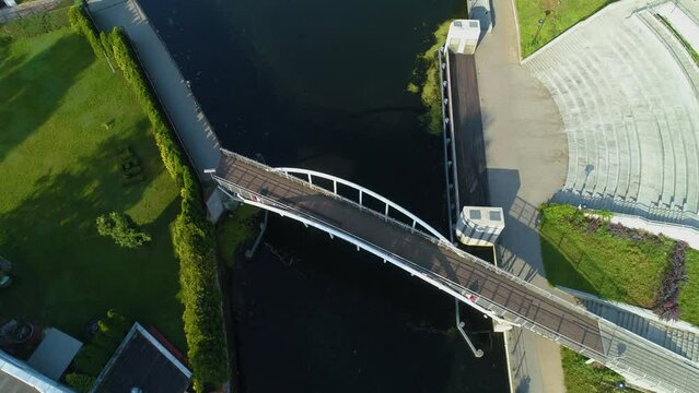 Brda Bridge Bydgoszcz Most Jana Kiepury Aerial View Poland