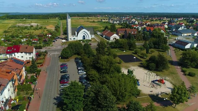 John Paul Park Leba Park Jana Pawla Aerial View Poland