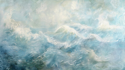 Ethereal abstract waves. Beauty in motion.