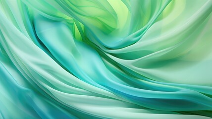 oceanic hues in silken folds